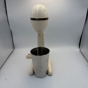 Vintage Sears Kenmore Soda Fountain Milkshake Mixer 400.825503 Cream with Cup